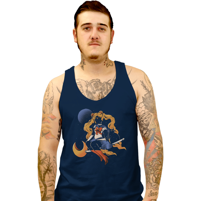 Tank Top, Unisex / Small / Navy