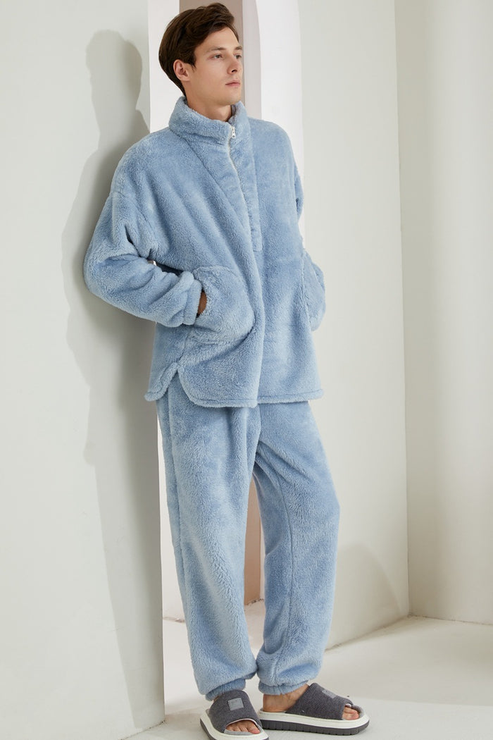 Blue men's style / M