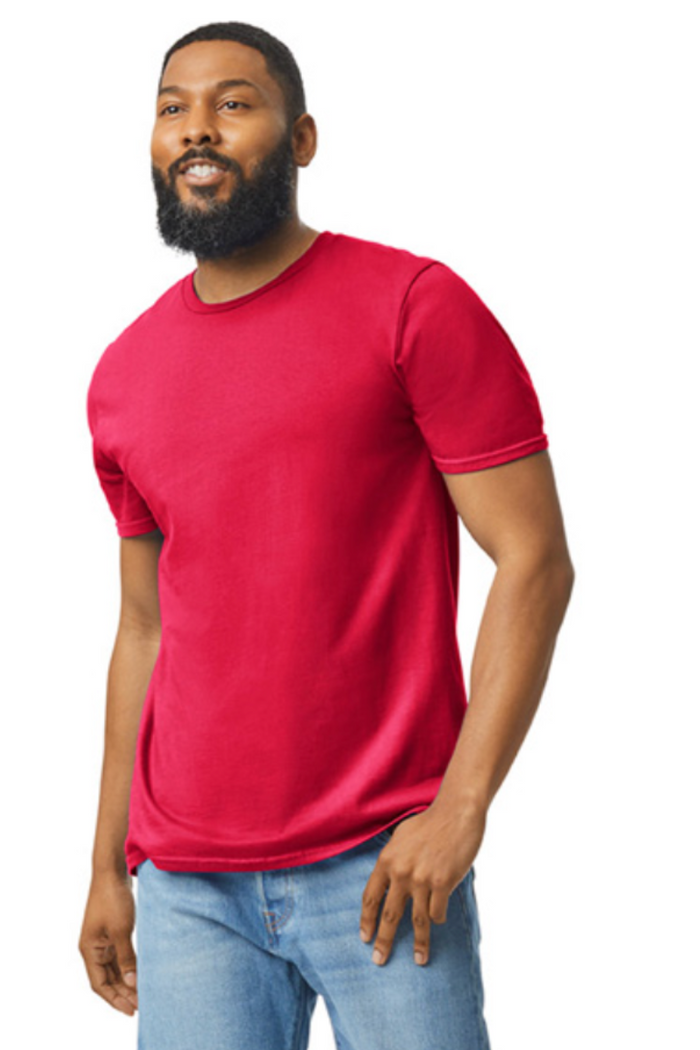 Custom Logo Tee – Unisex Gildan Soft Style T-Shirt