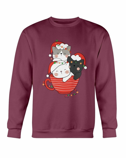 2XL / Maroon / Gildan Crewneck Sweatshirt