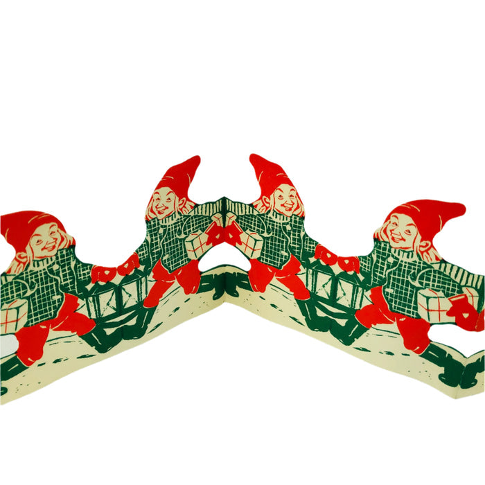 Cutout Tomte with lantern