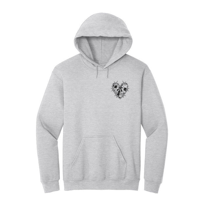 Dangerous Perception Black Print Light Hoodie