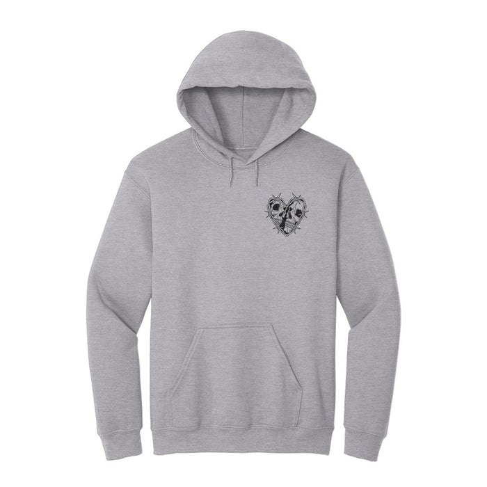 Dangerous Perception Black Print Light Hoodie