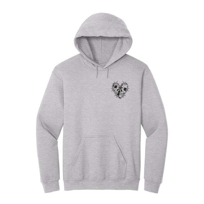 Dangerous Perception Black Print Light Hoodie