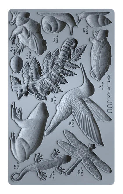Dewdrop Pond IOD Décor Mould