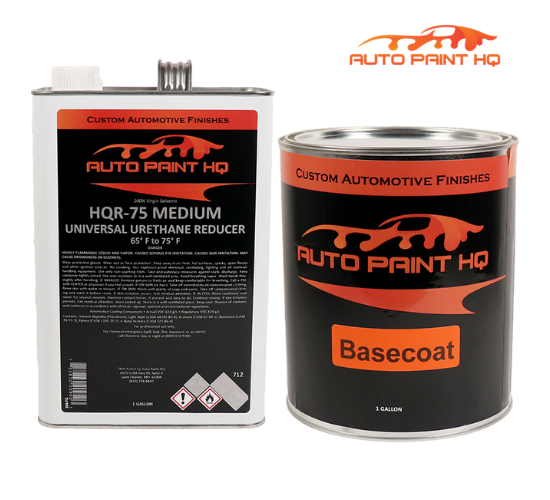 Dodge PS3 Sapphire Silver Basecoat With Reducer Gallon (Basecoat Only)