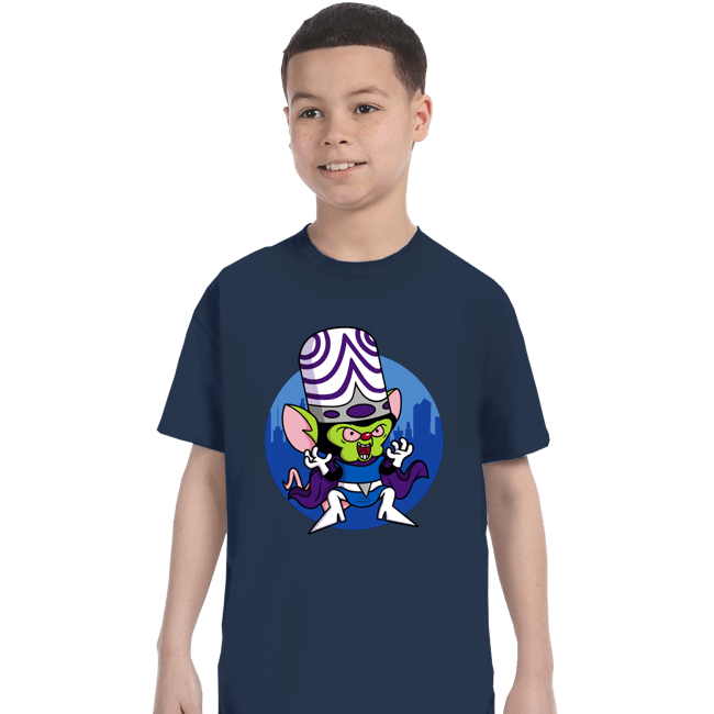 Secret_Shirts T-Shirts, Youth / XS / Navy Double Conqueror!