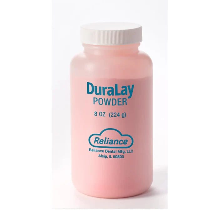 Duralay - Inlay Pattern Resin Powder Only 8oz. Red/Clear