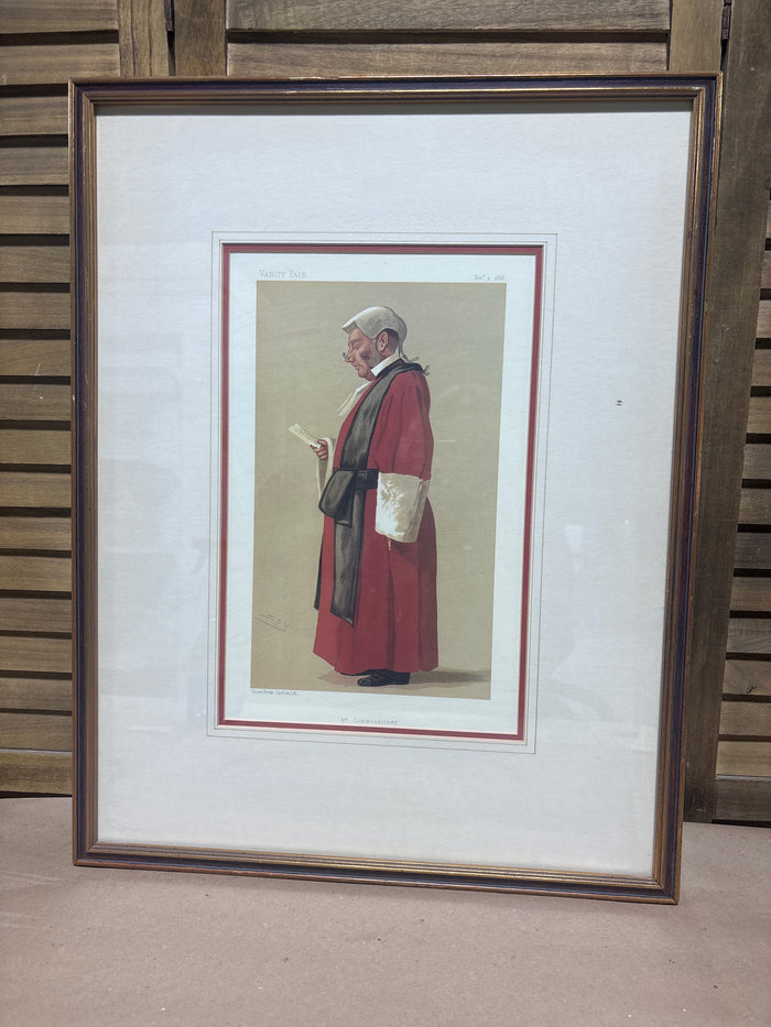 English Magistrate “3rd Commissioner” Vanity Fair Print