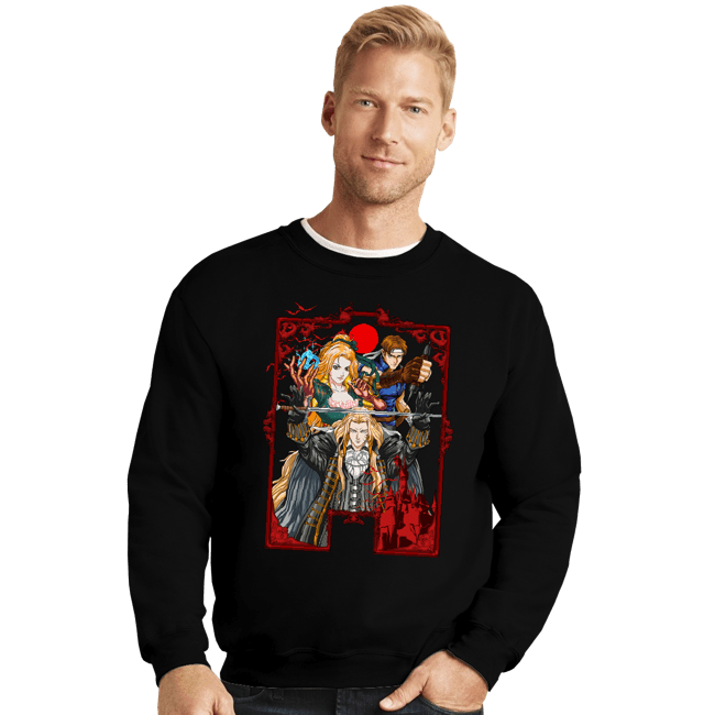 Crewneck Sweater, Unisex / Small / Black