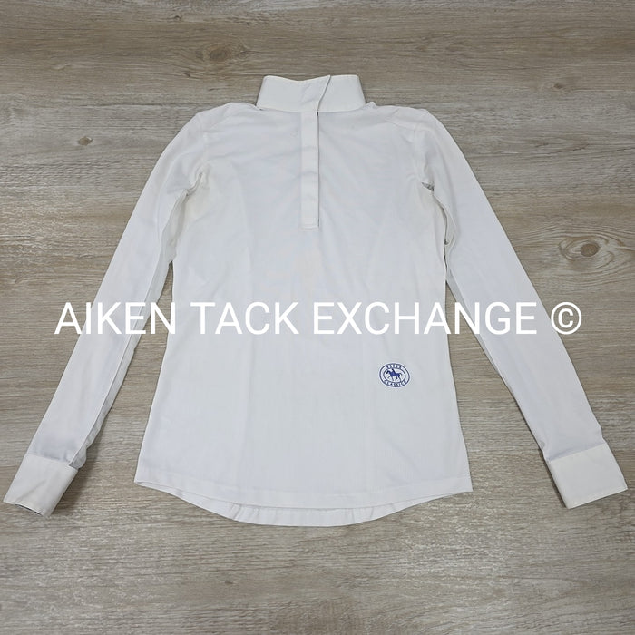 Essex Classics Talent Yarn Long Sleeve Sun Shirt Show Shirt, Size Small