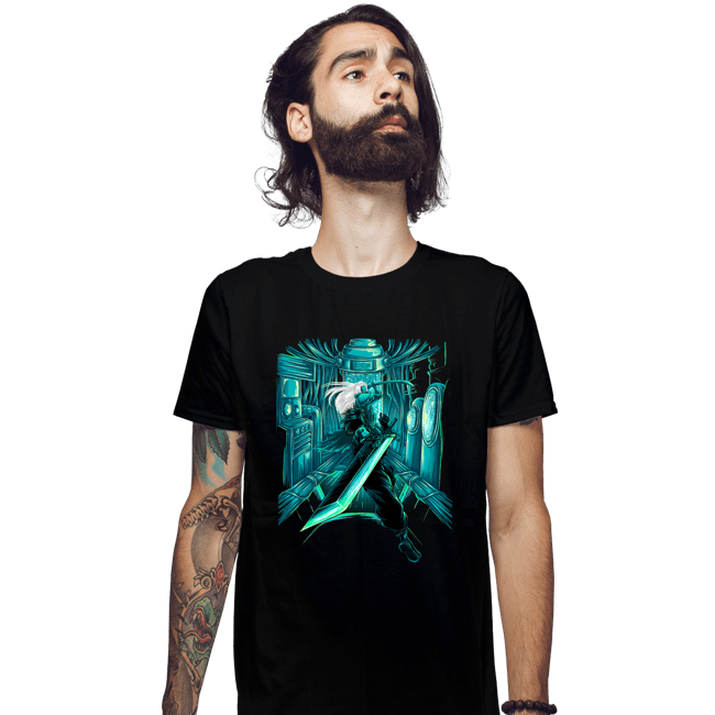 Shirts Fitted Shirts, Mens / Small / Black Fantasy Battle