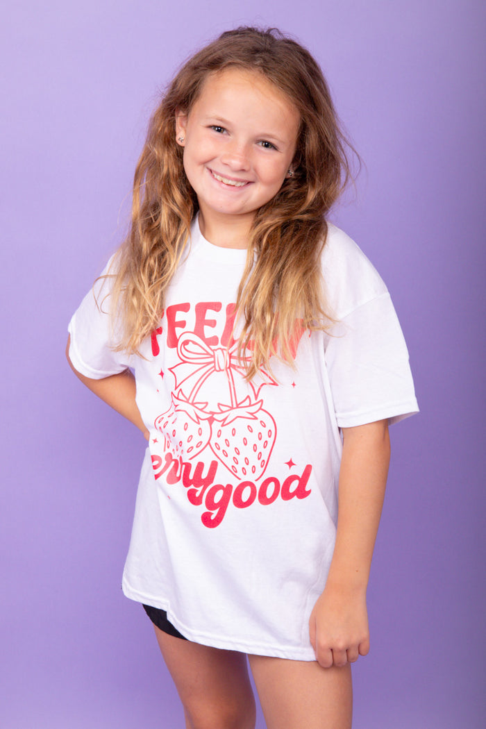 Feelin' Berry Good - Kids Graphic Tee