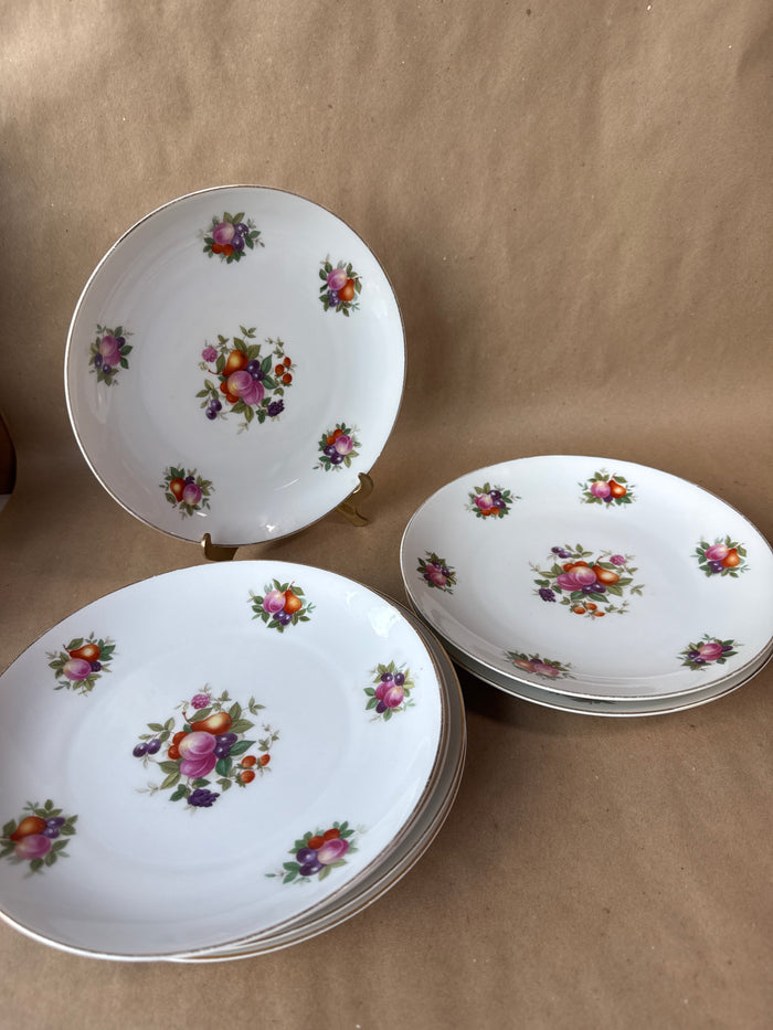 Floral Rosenthal Salad Plates - Set Of 7