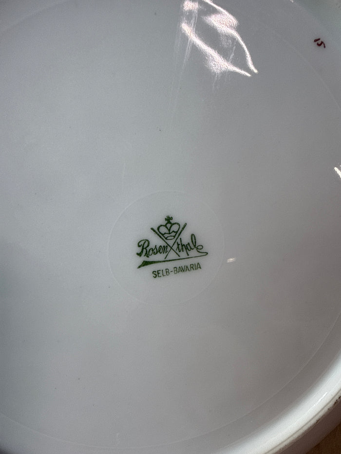 Floral Rosenthal Salad Plates - Set Of 7