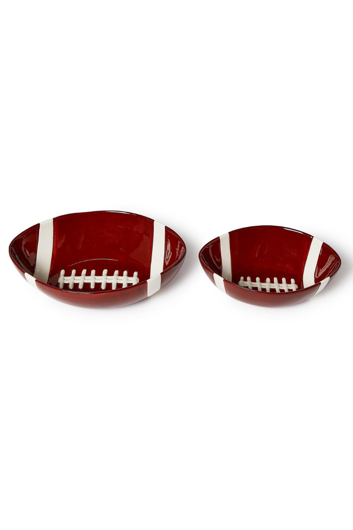 Football Serving Bowls- Set of 2