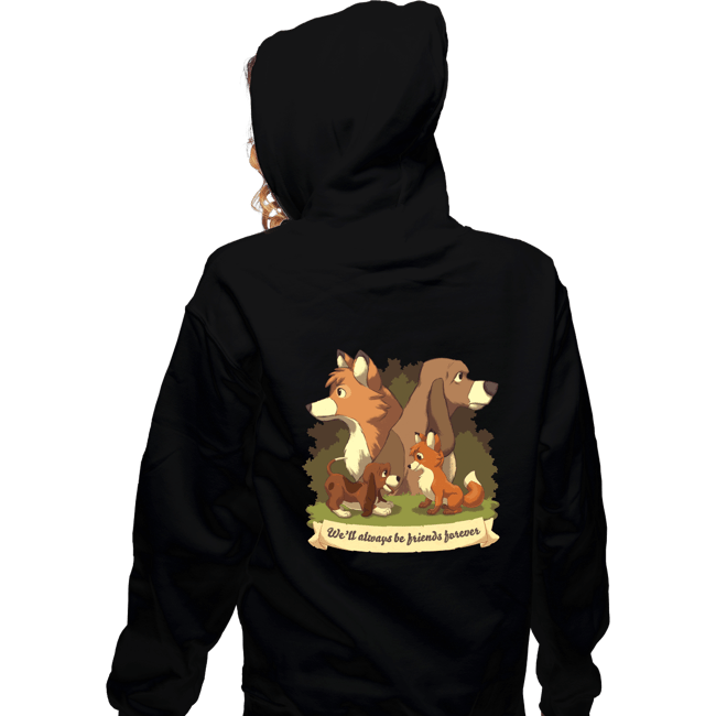 Zippered Hoodies, Unisex / Small / Black