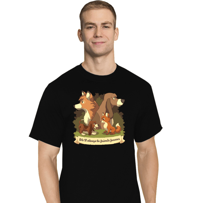 Secret_Shirts T-Shirts, Tall / Large / Black Forever