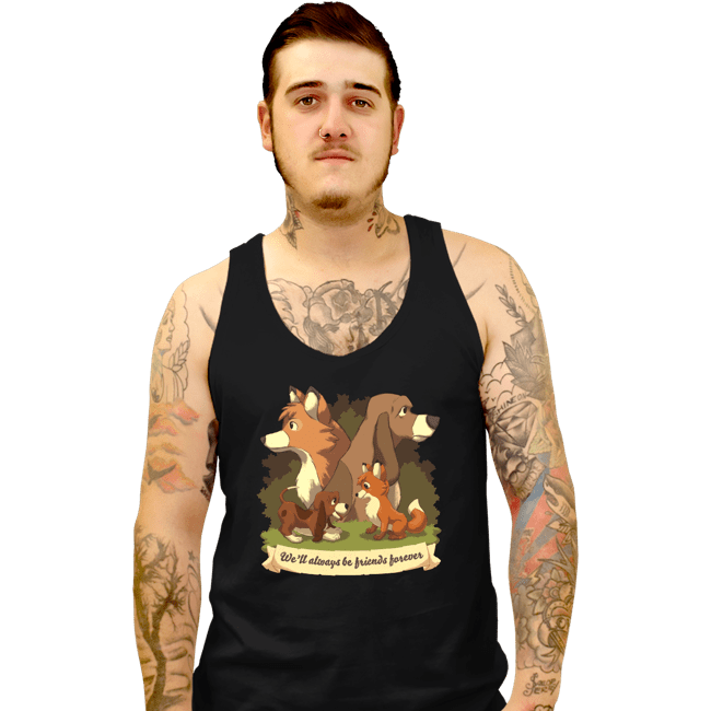 Tank Top, Unisex / Small / Black