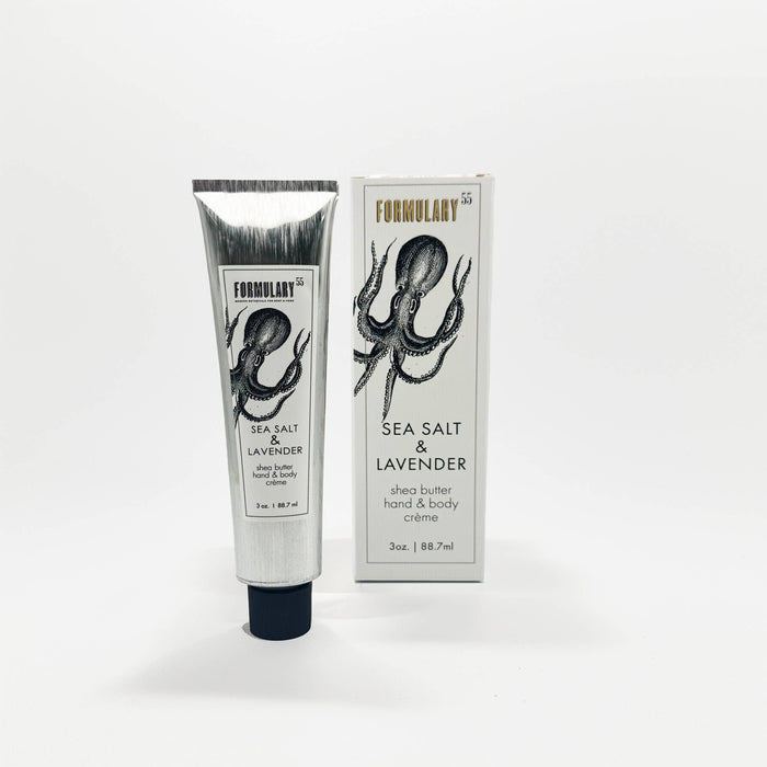 Formulary 55 - Sea Salt & Lavender - Shea Butter Hand & Body Creme Tube
