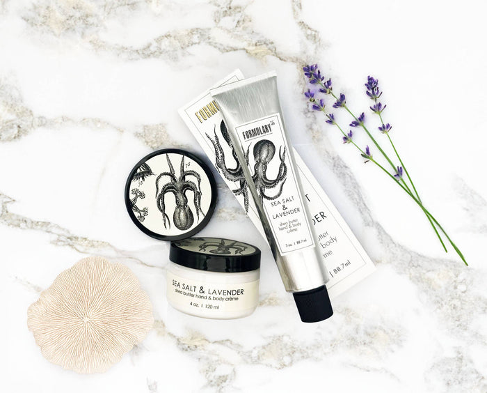 Formulary 55 - Sea Salt & Lavender - Shea Butter Hand & Body Creme Tube