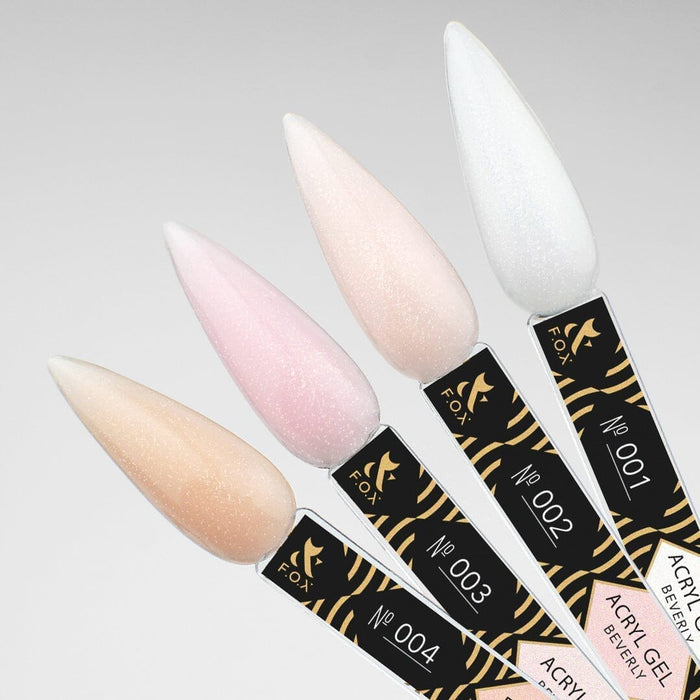 F.O.X Acrygel (Polygel) Beverly 001 milky, 30 ml Acryl Gel F.O.X