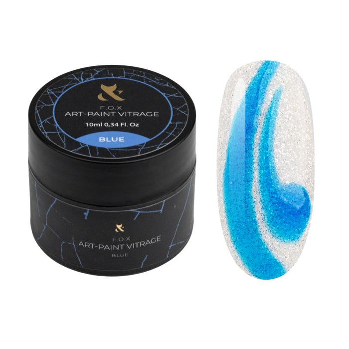 F.O.X Art Paint Vitrage Blue Paint F.O.X