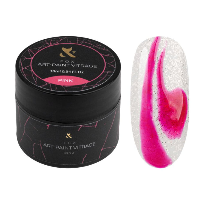 F.O.X Art Paint Vitrage Pink Paint F.O.X