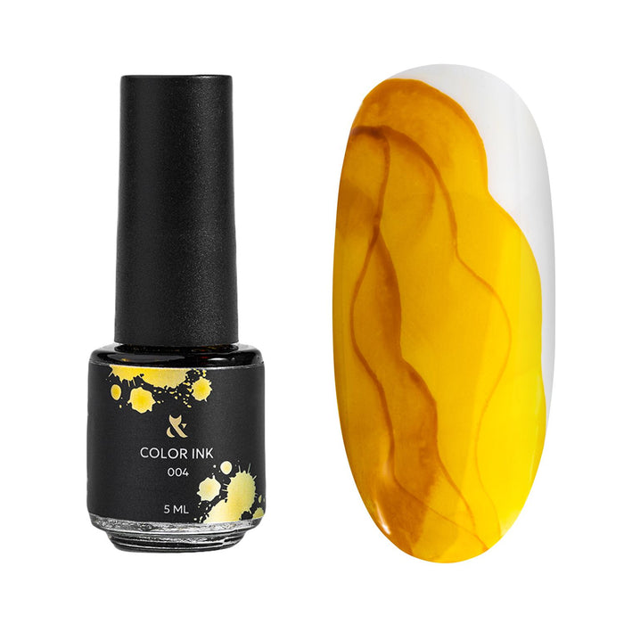 F.O.X Color Ink Yellow 004, 5 ml Color Ink F.O.X