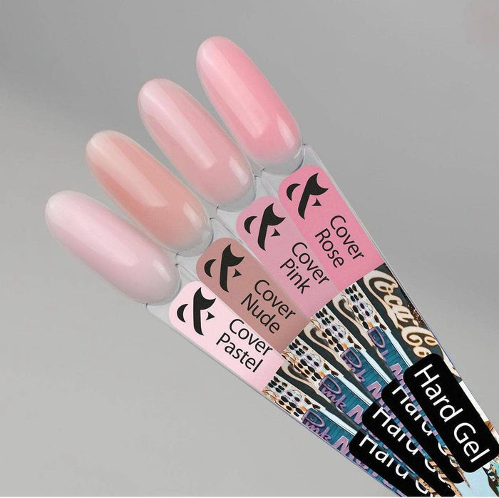 F.O.X Hard Gel – Set of 6, 50 ml Bulk sets F.O.X
