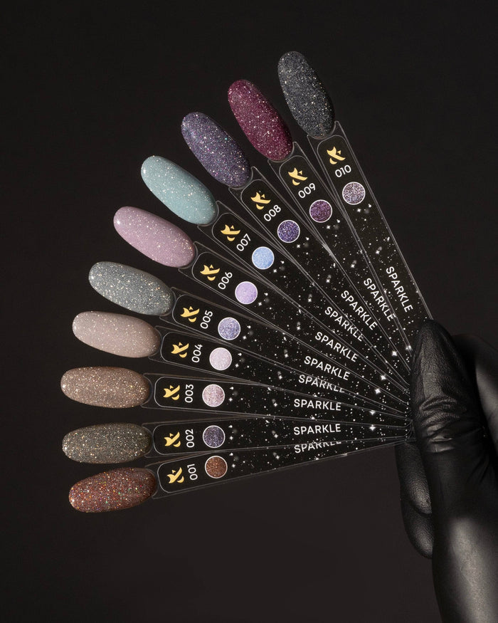 F.O.X Sparkle — Nail Swatch Sticks (set of 10) F.O.X