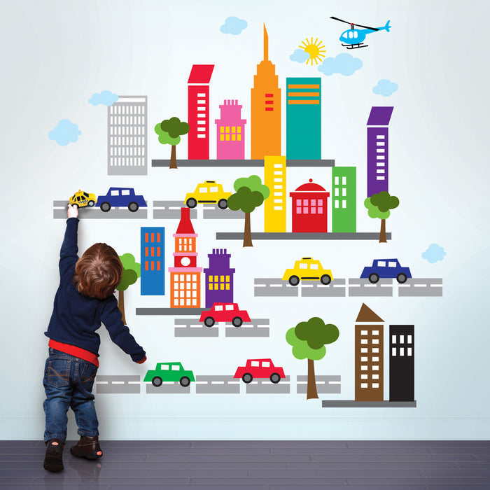 French Bull City Wall Decal