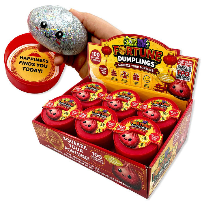 Fun Doh SquishZilla Mystery Fortune Cookie Dumpling Toy