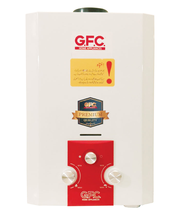 GF-608IN - Instant Geysers (LPG & Natural) Economy Series with adapter