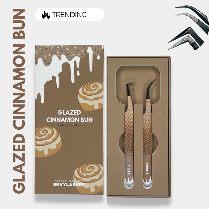 Glazed Cinnamon Bun – Tweezer Duo