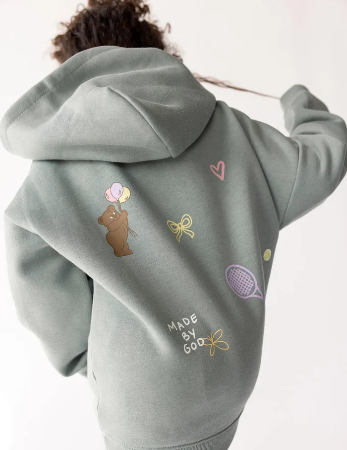 God Made Me Kids Hoodie