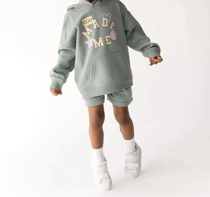 God Made Me Kids Hoodie
