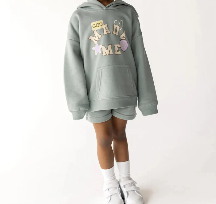 God Made Me Kids Hoodie
