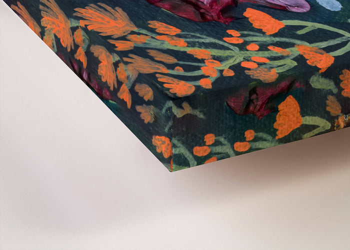 GreenBox Art - Flower Blossoms Stretched Canvas