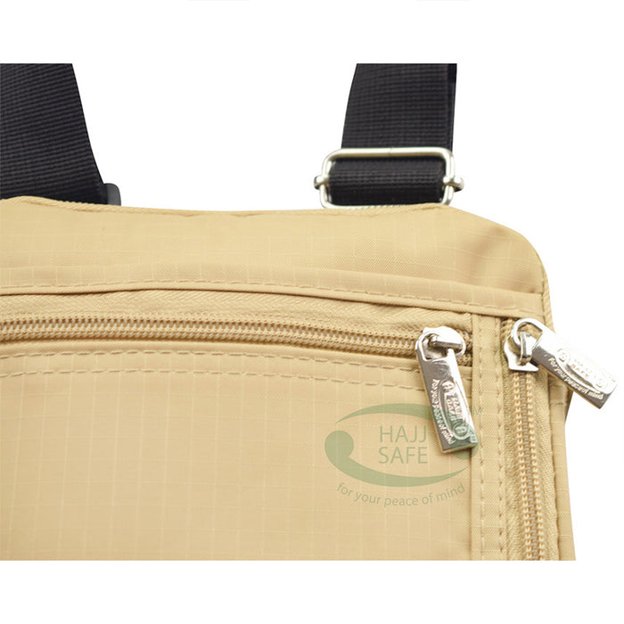 HajjSafe™ Hajj & Umrah - Anti-Theft Secure Side Bag & Neck Bag