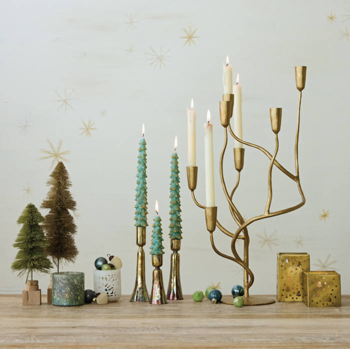 Hand-Forged Iron Candelabra - 13 Hub Lane   |  Candelabras