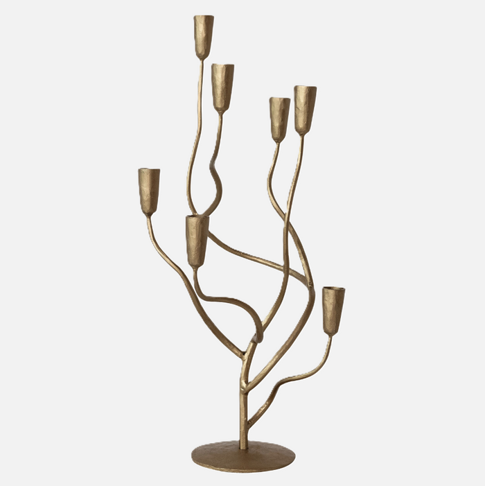 Hand-Forged Iron Candelabra - 13 Hub Lane   |  Candelabras