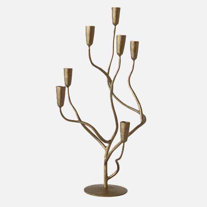 Hand-Forged Iron Candelabra - 13 Hub Lane   |  Candelabras