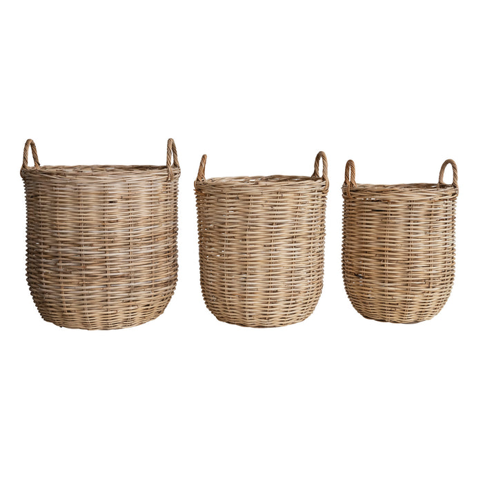 Hand Woven Rattan Basket