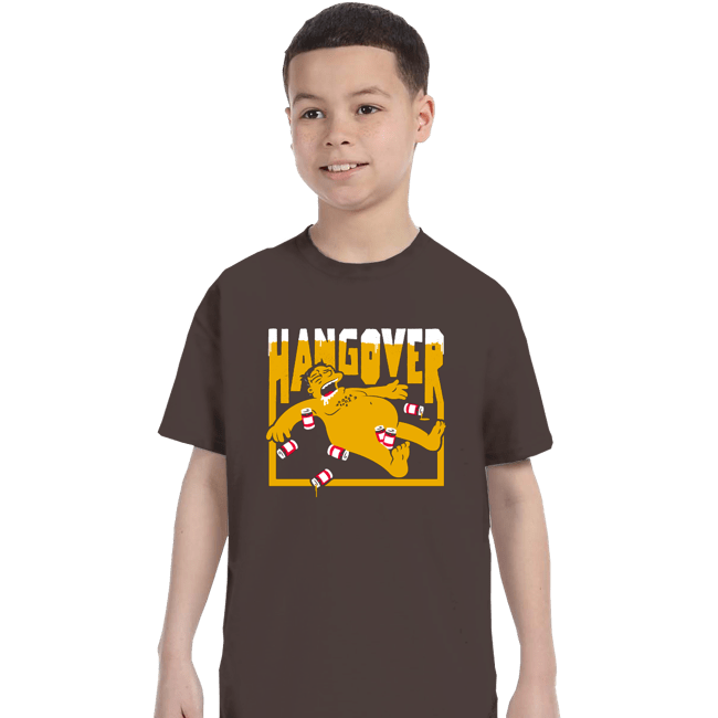 Secret_Shirts T-Shirts, Youth / XS / Dark Chocolate Hangover