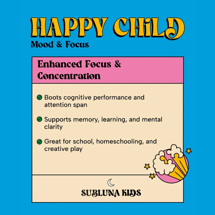Happy Child: Mood & Brain Gummy - Piña Colada Flavor