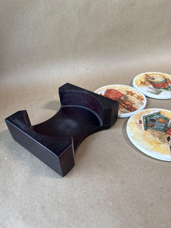 Holiday Coasters - Set Of 4