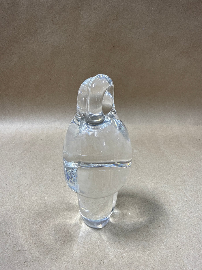 Holmegaard Eskimo Glass Figurine - Signed // 2 Available // PRICED INDIVIDUALLY