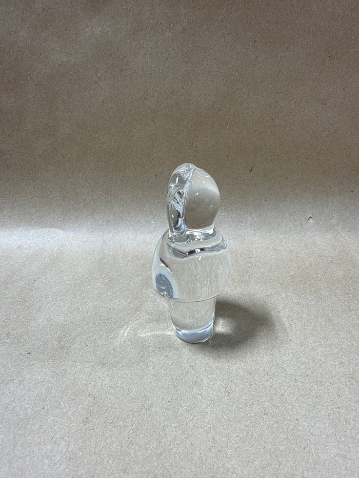 Holmegaard Eskimo Glass Figurine - Signed