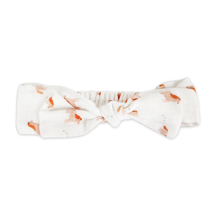 Horse Baby Headband (Organic Muslin)